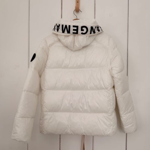 Save the Duck Lois Puffer Jacket 100% Animal Free "Change Maker" size LARGE NWT - Picture 6 of 10